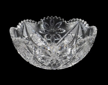 Cut Crystal Bowl