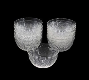 (12) American Cut Glass Bowls