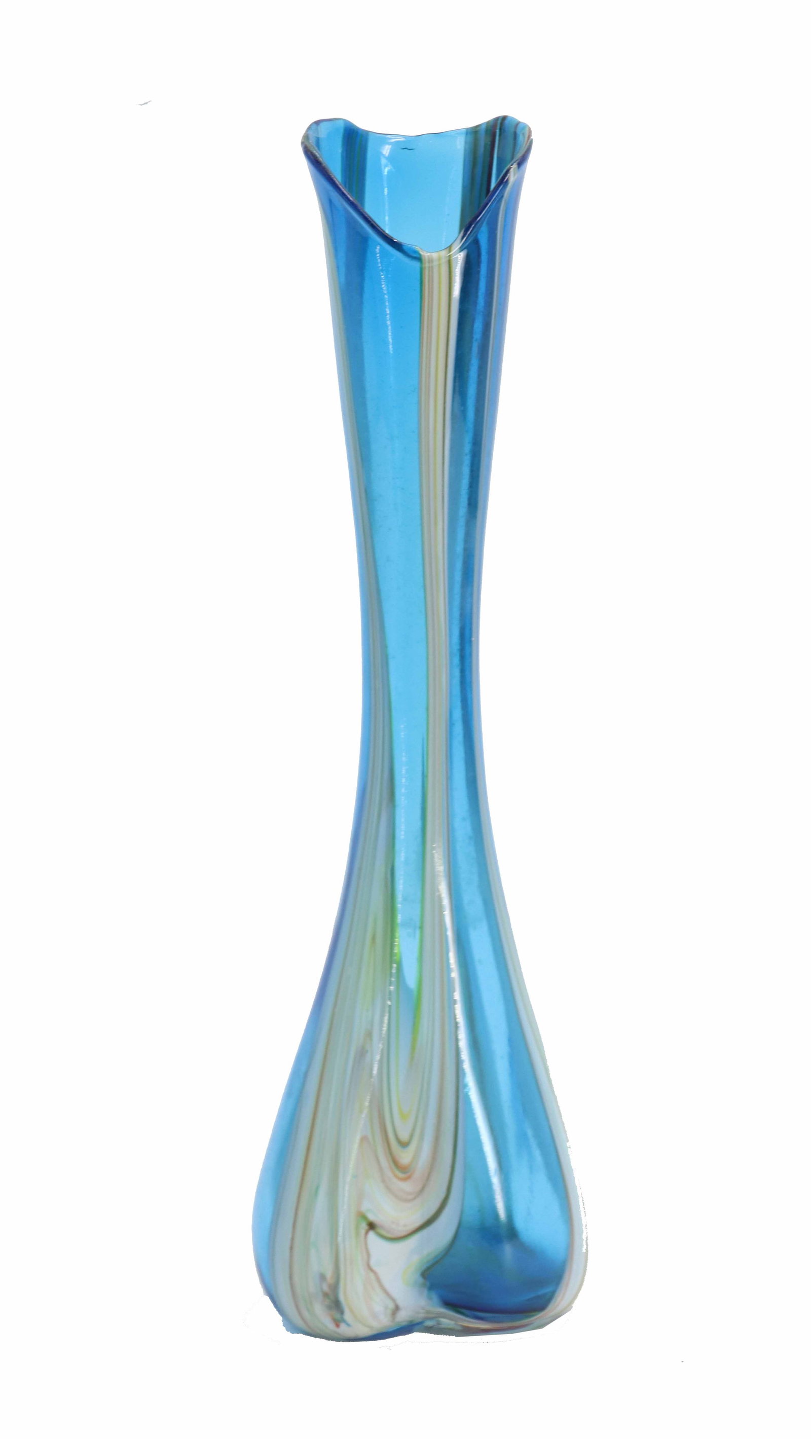 Vintage Japanese Daysun Tall Hand Blown Art Glass Vase (1 of 11)
