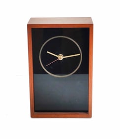 Paul Kopel (20th Century) Numberless Modern Floating Analog Clock