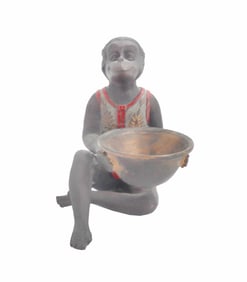 Spanish Becara 1964 Bronze Monkey Figurine