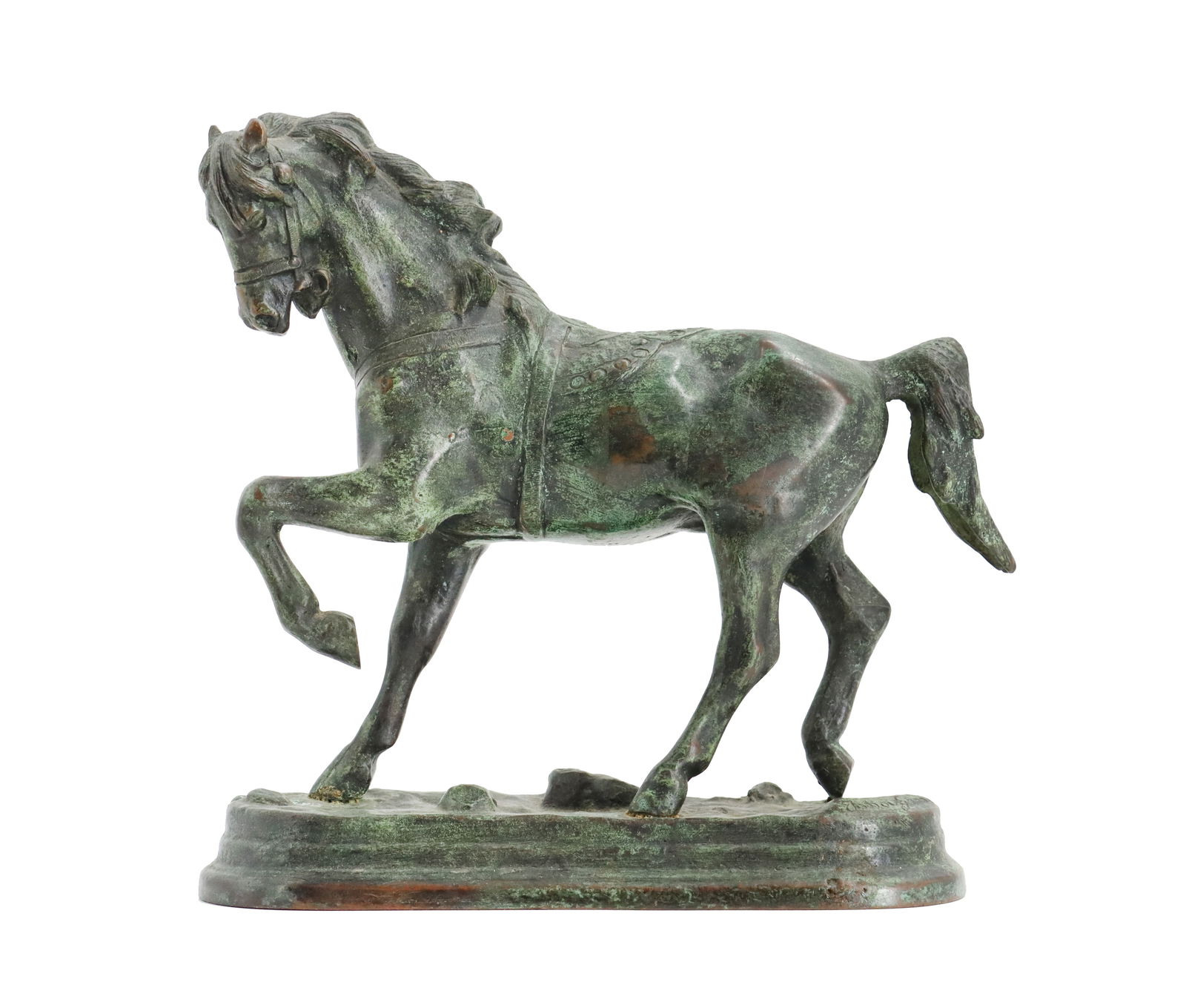 Portuguese Bronze Horse Sculpture (1 of 17)