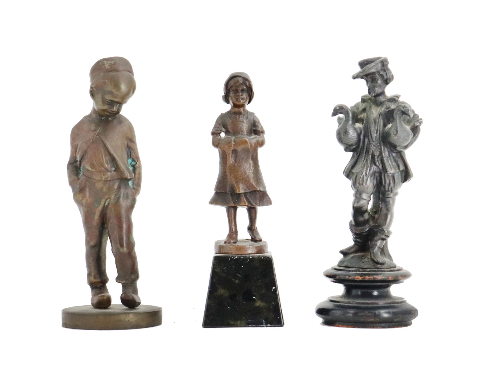 (3) Bronze Figurines (1 of 16)