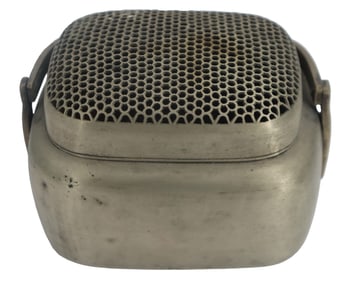 Antique Chinese Bronze Hand Warmer