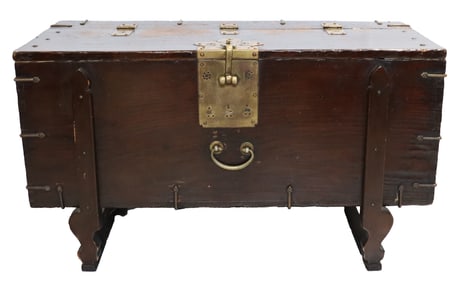 Korean Coin Chest with Bronze Hardware