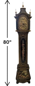 Ridgeway Wind Up Grandfather Clock with Accessories and Paperwork