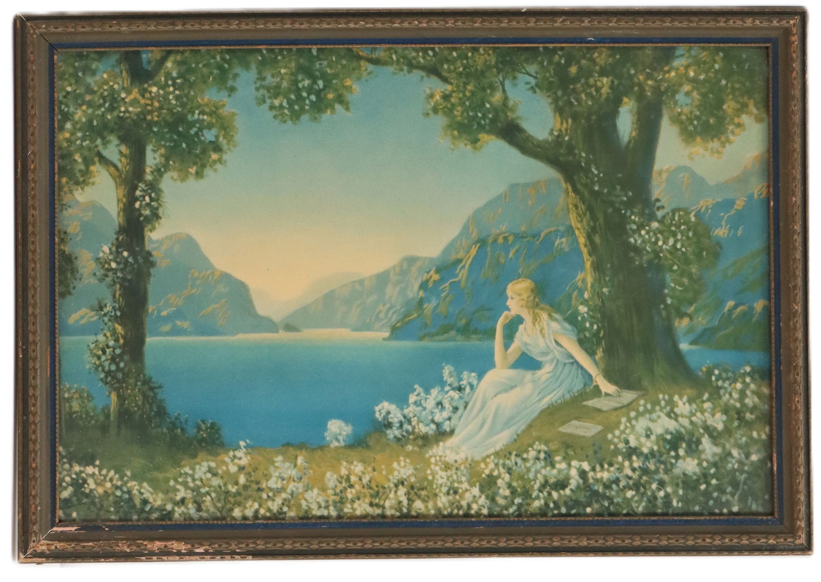 Vintage Maxfield Parrish Style Print (1 of 11)
