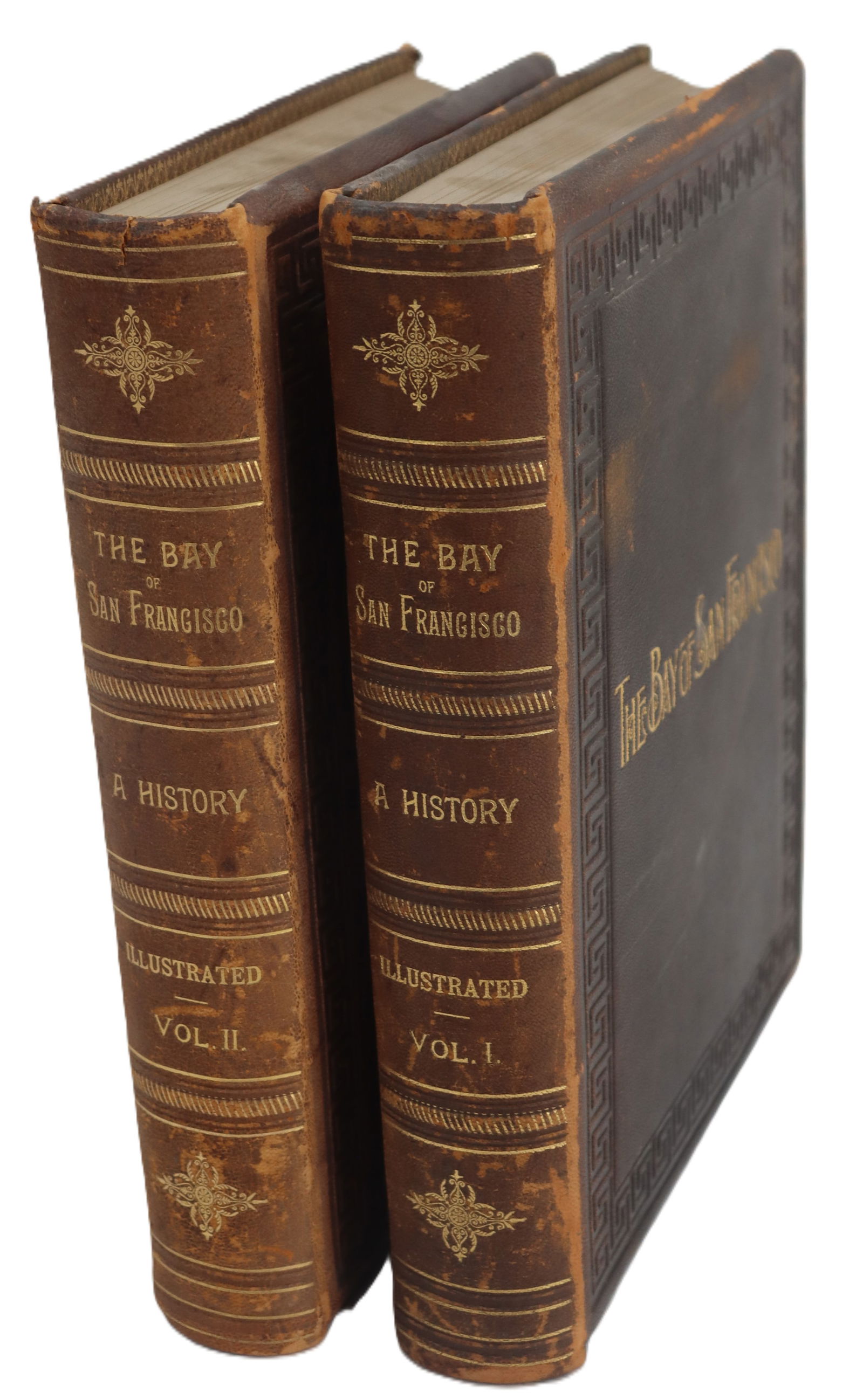 The Bay of San Francisco: The Metropolis of the Pacific Coast and its Suburban Cities: The Bay of San Francisco: The Metropolis of the Pacific Coast and its Suburban Cities. A History. Two Volume Set. First Edition. Published 1892 by the Lewis Publishing Company, Chicago. Illustrated wi