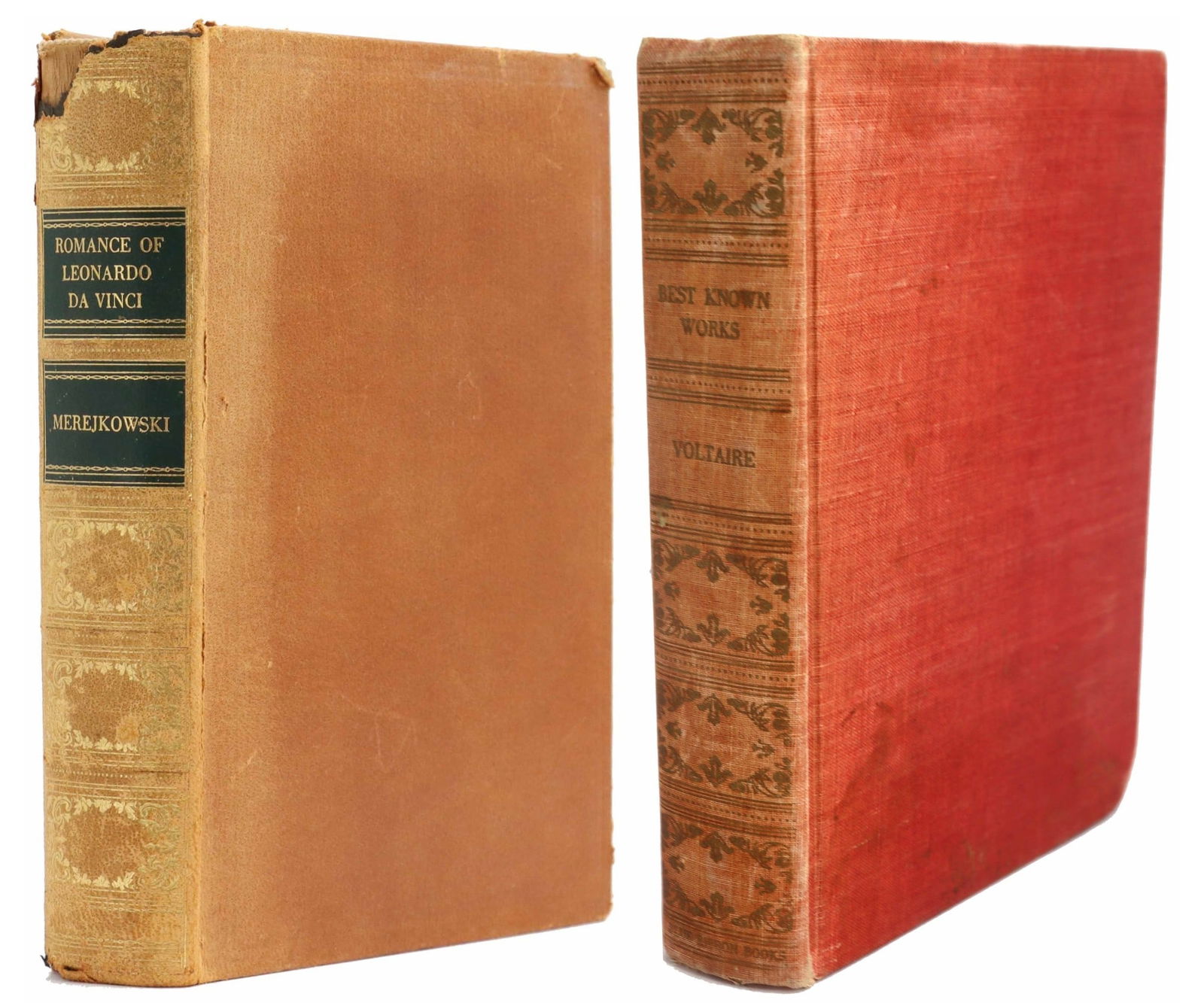 Romance of Leonardo da Vinci and The Best Known Works of Voltaire (1 of 20)