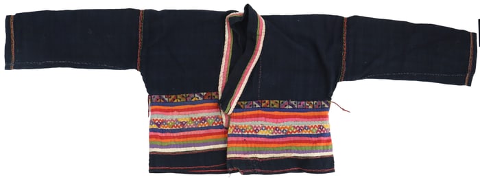 Vintage Southeast Asian Akha Hill Tribe Women's Cotton Jacket