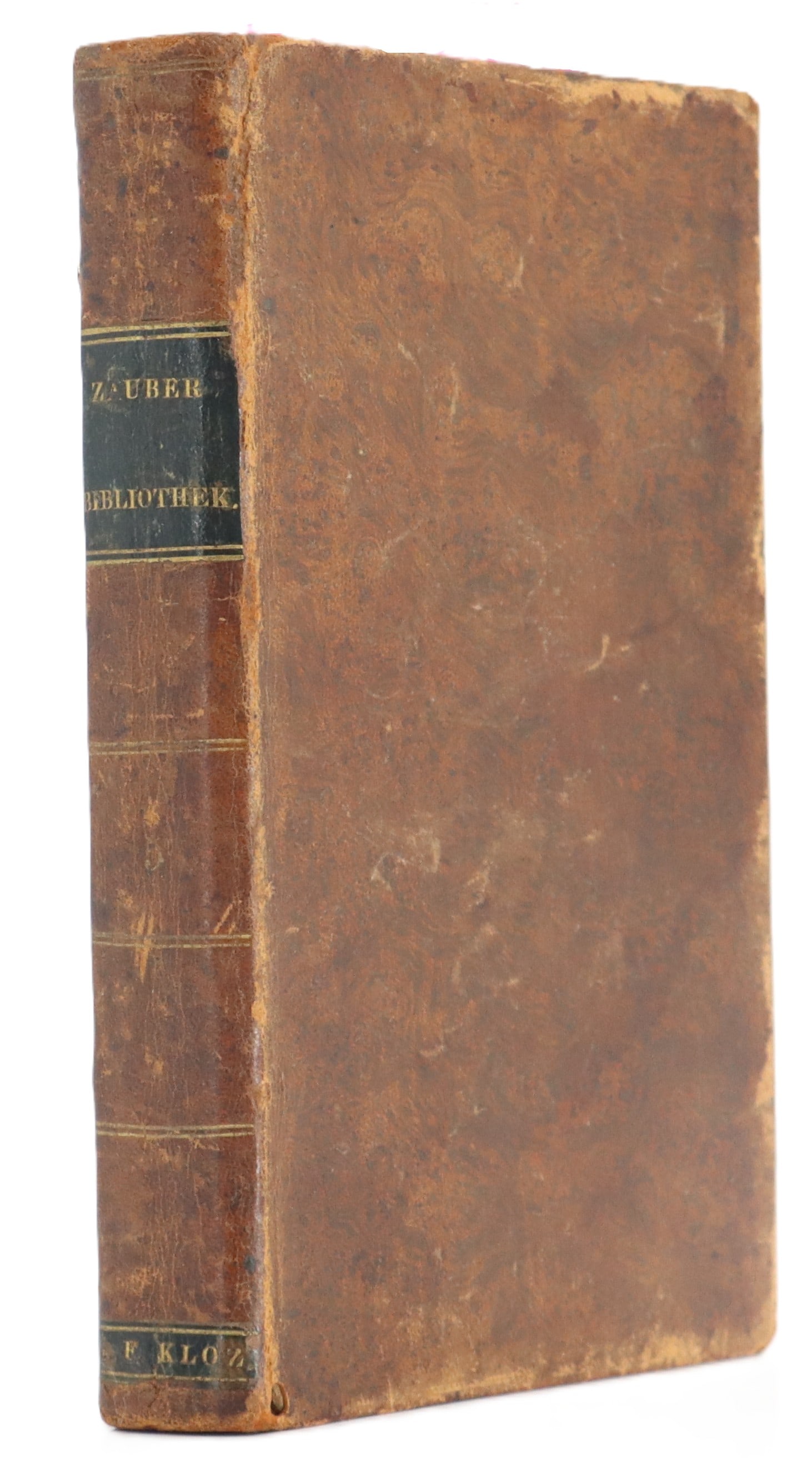 Zauber Bibliothek, Georg Conrad Horst, Occult Literature 1825: This book by Georg Conrad Horst is titled Zauber Bibliothek, it is a German book about the occult, and it was published in Mainz by Florian Kupferberg in 1825. It is a textbook of magic,