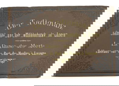 Todtentanz or Dance of Death Images by Meglinger 1889