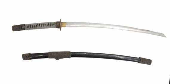 Japanese Style Katana With Accompanying Scabbard