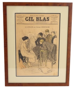 Gil Blas Illustre Hebodamaire March 1898