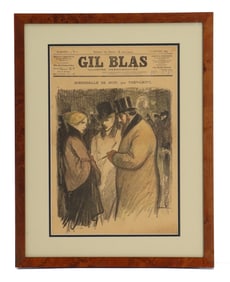 Gil Blas Illustre Hebodamaire January 1899
