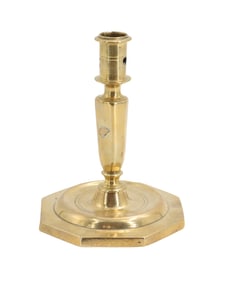 Antique English Bronze Candlestick