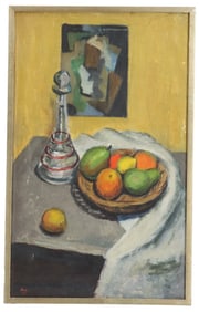 Signed Oil on Canvas Still Life