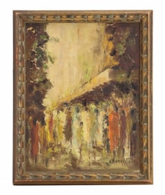 Arlindo Mesquita (1924–1987) Brazilian, Oil on Canvas Impressionist Landscape