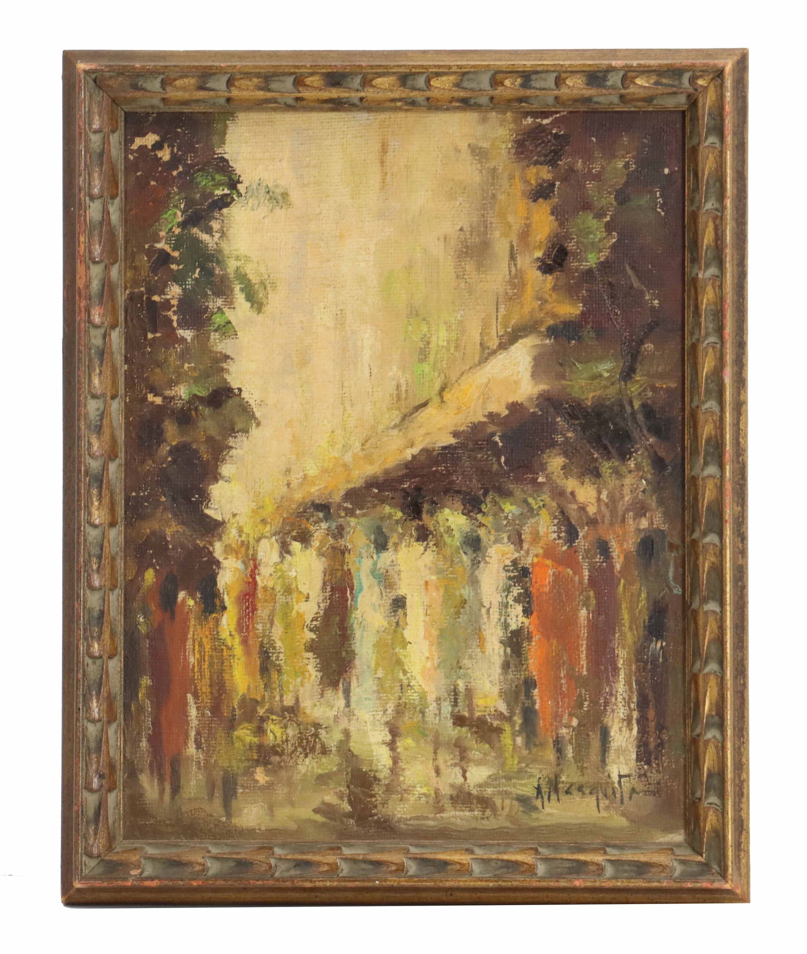 Arlindo Mesquita (1924–1987) Brazilian, Oil on Canvas Impressionist Landscape (1 of 10)