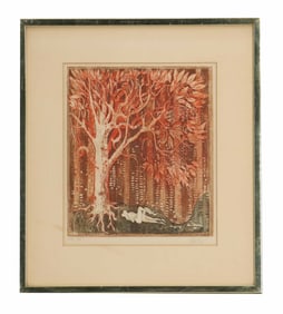 Lars Bo (1924-1999) Danish/French, Signed Artists Proof Lithograph