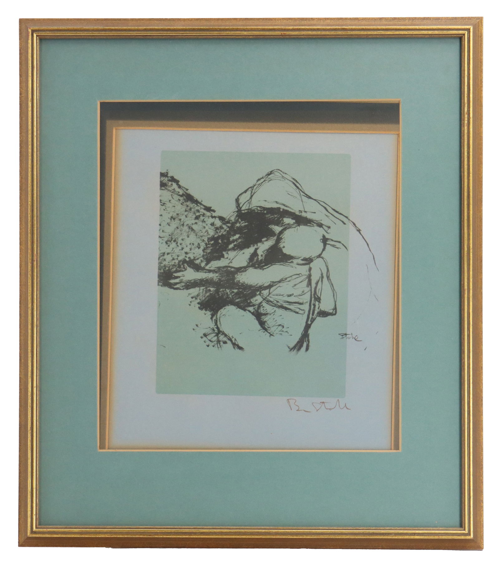 Ben Stahl (1910-1987) American, Signed Lithograph (1 of 12)