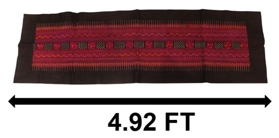 Vintage Chinese Miao Embroidered Breastcloth