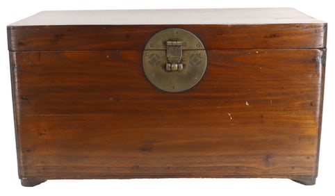 Antique 19th Century Asian Trunk