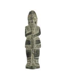 Early Dynastic Style Sumerian Stone Foundation Figure or Votive Statue