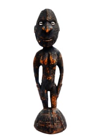 New Guinea Carved Wooden Statuette