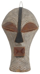 Vintage Polychrome Kifwebe Mask