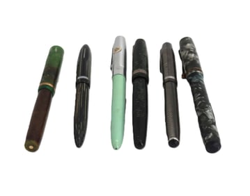 (6) Vintage Ink Pens