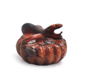 Early 20th Century Japanese Carved Nut Netsuke