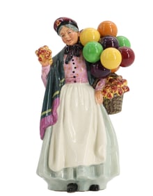 Royal Doulton "Biddy Pennyfarthing" Porcelain Figurine