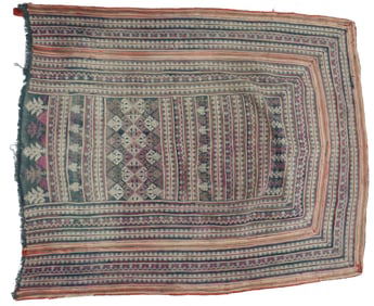 Vintage Southeast Asian Yao Hill People Embroidery