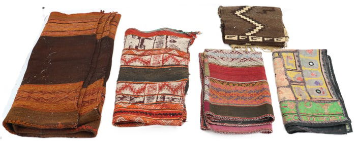 (5) Peruvian Handwoven Textiles - AS IS