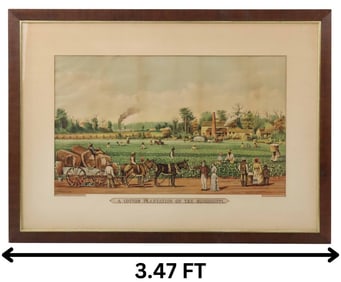 Large Currier & Ives Folio Chromolithograph