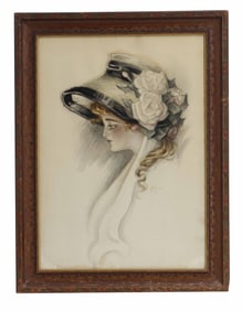 H. Morris, American, Watercolor