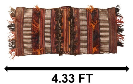 Afgan Khorjin Hand Made Wool Tribal Saddlebag