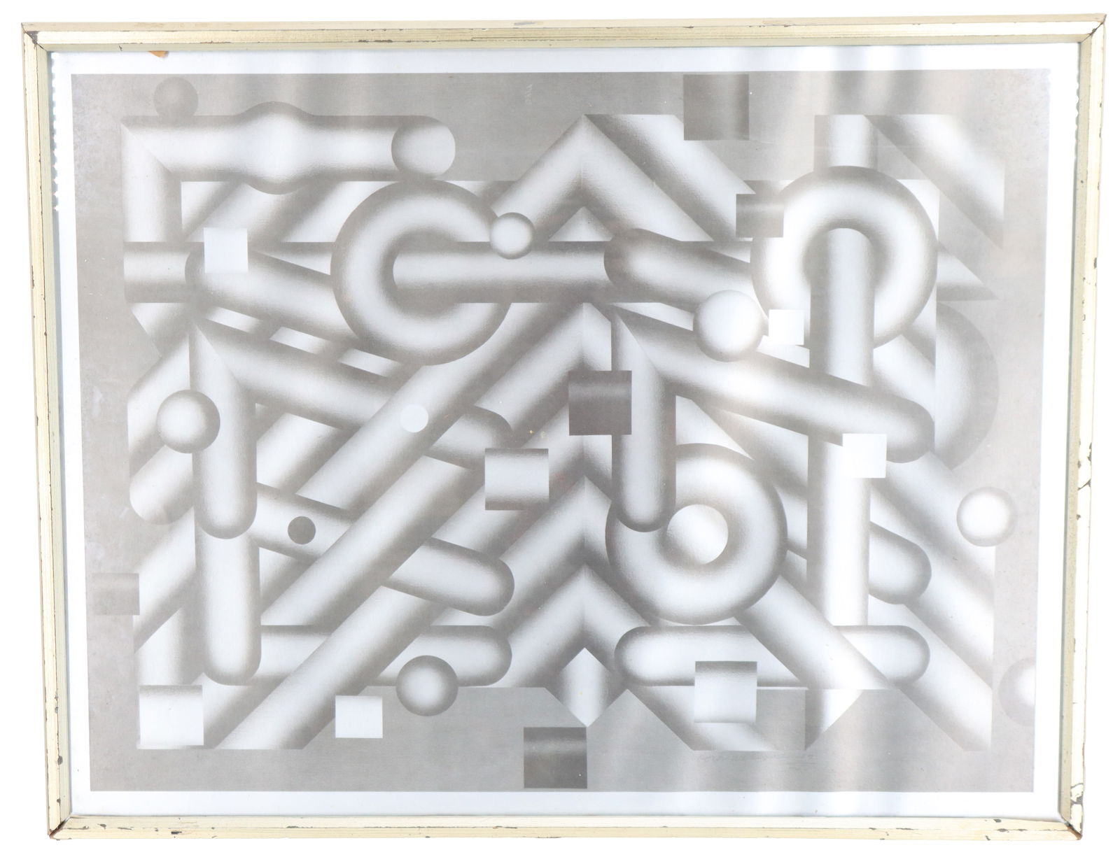 Roger Williams (Born 1946) American, Numbered Serigraph on Metallic Paper (1 of 16)