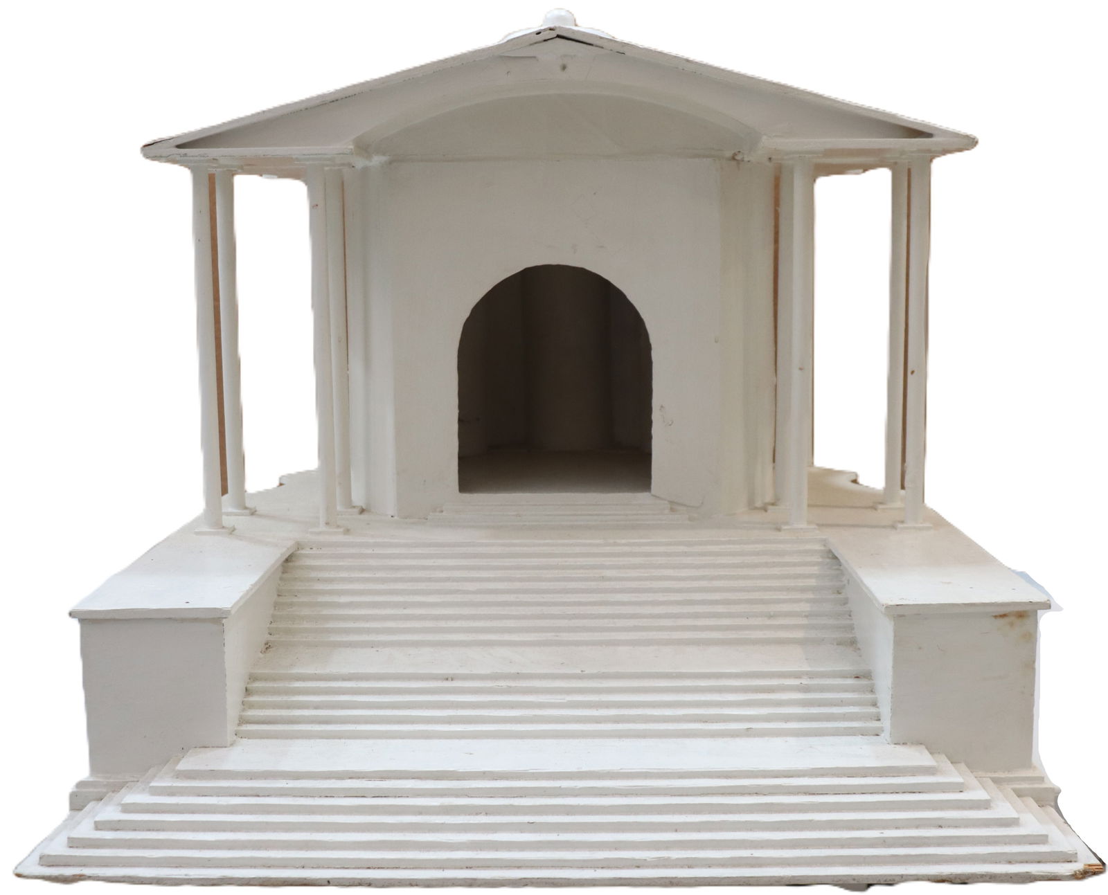 Diminutive Greek Temple/Shrine Architectural Model (1 of 13)