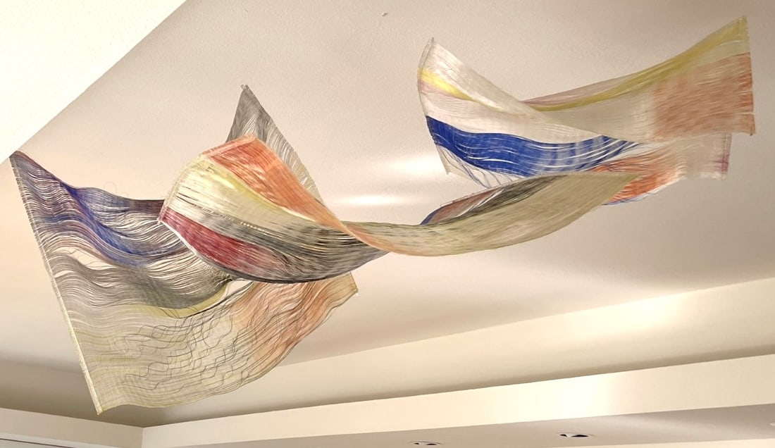 Patricia Ravarra (20th/21st Century) American, Woven Monufilament Nylon Sculpture (1 of 18)