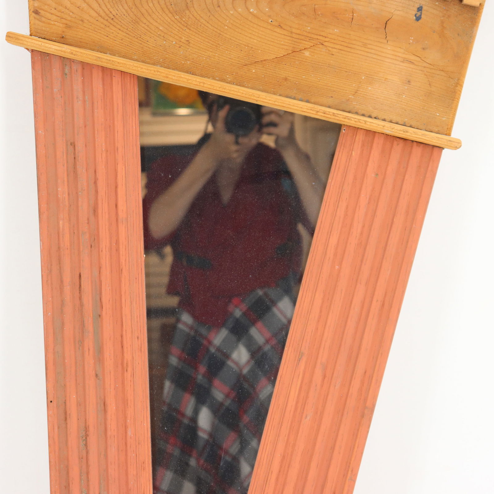 Folk Art Wall Mirror - 3