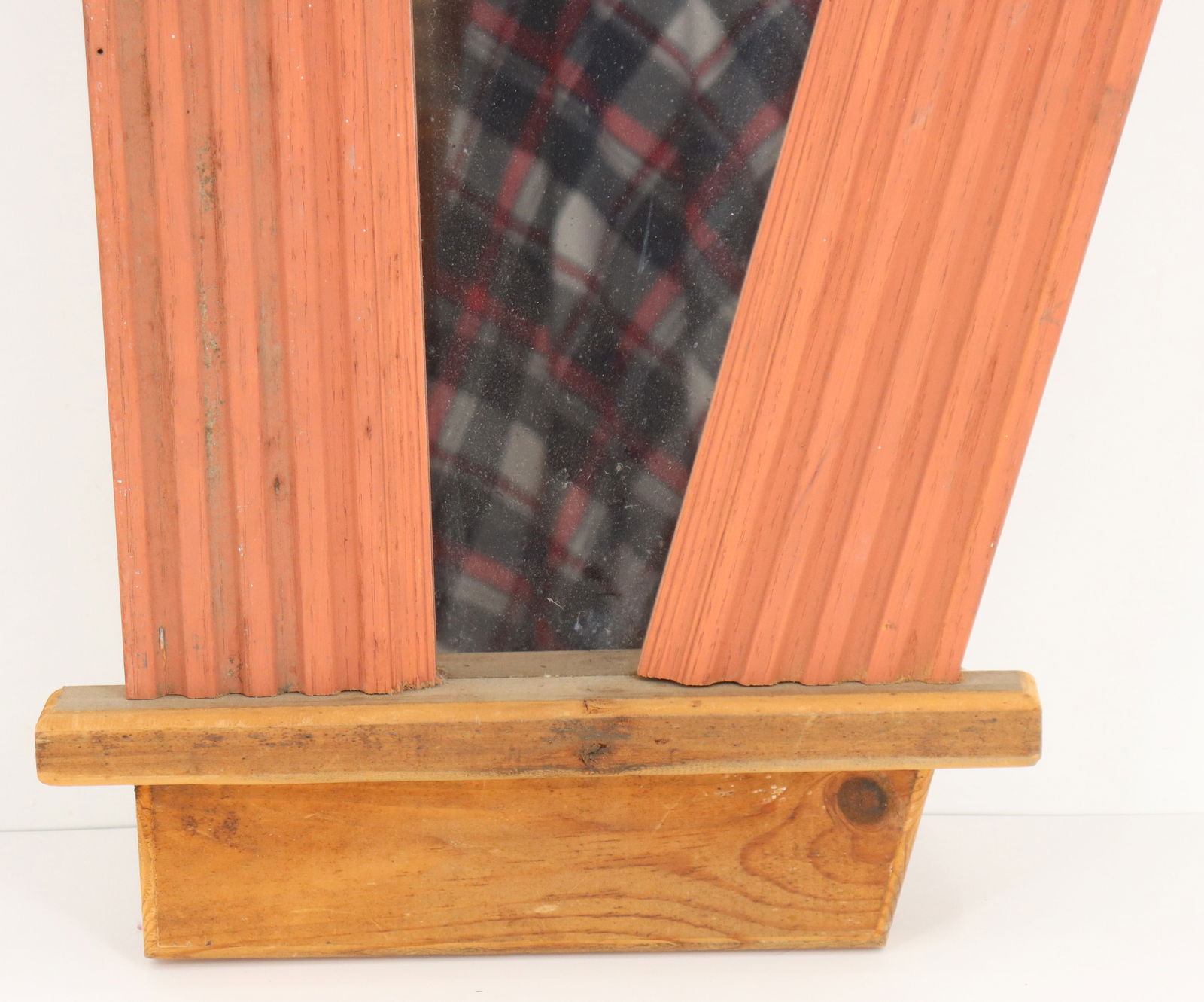 Folk Art Wall Mirror - 4