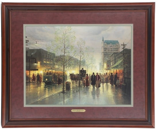 G. Harvey (1933-2017) American, Signed Limited Edition Lithograph (1 of 11)