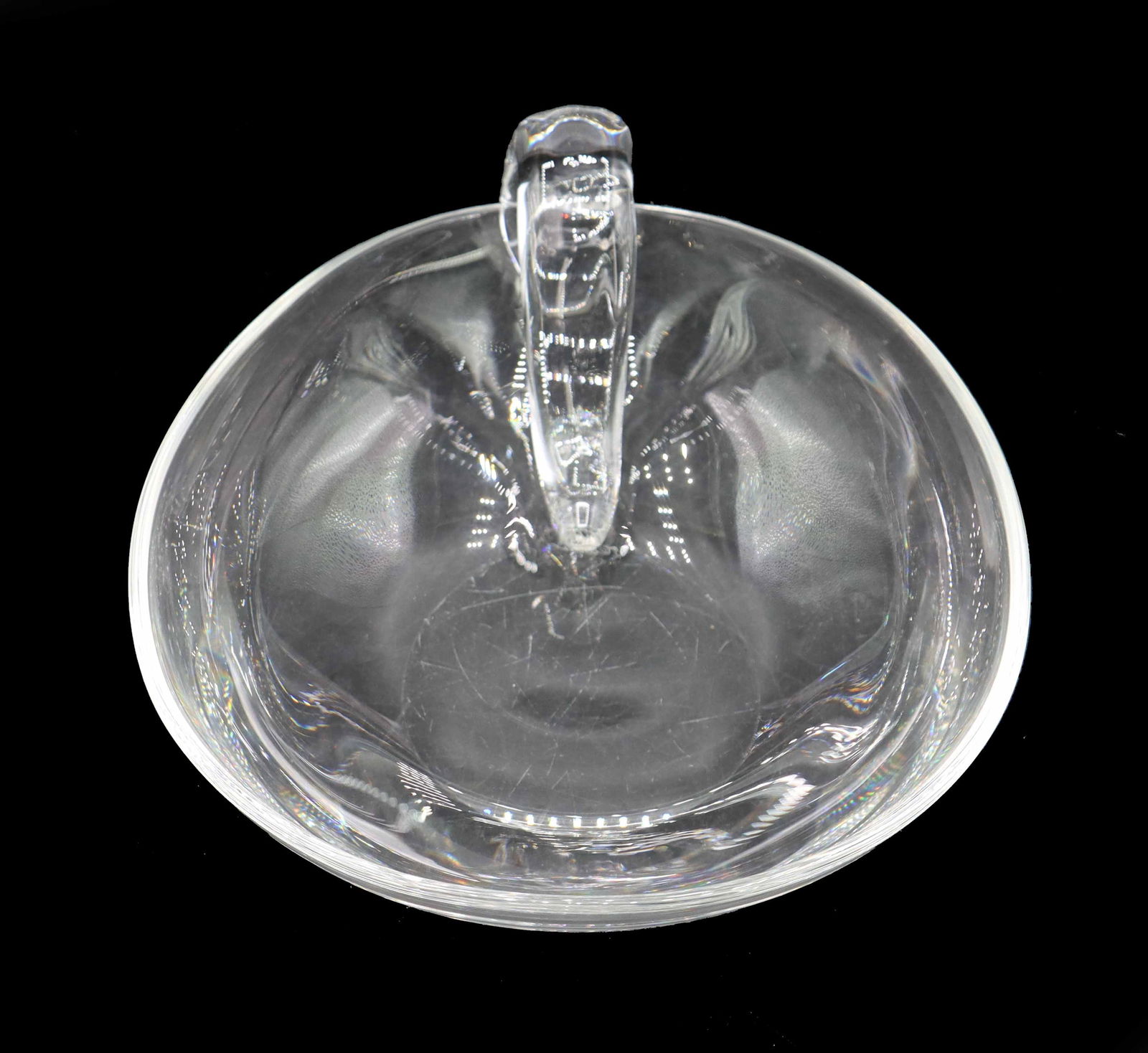 Steuben Snail Handle Glass Bowl (1 of 13)