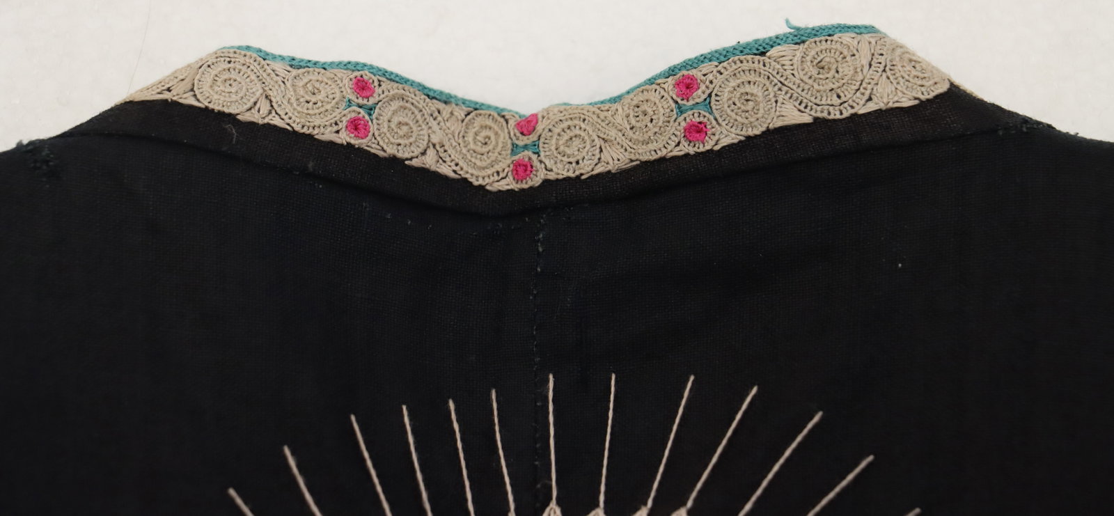 Small Asian Hmong Embroidered jacket - 14