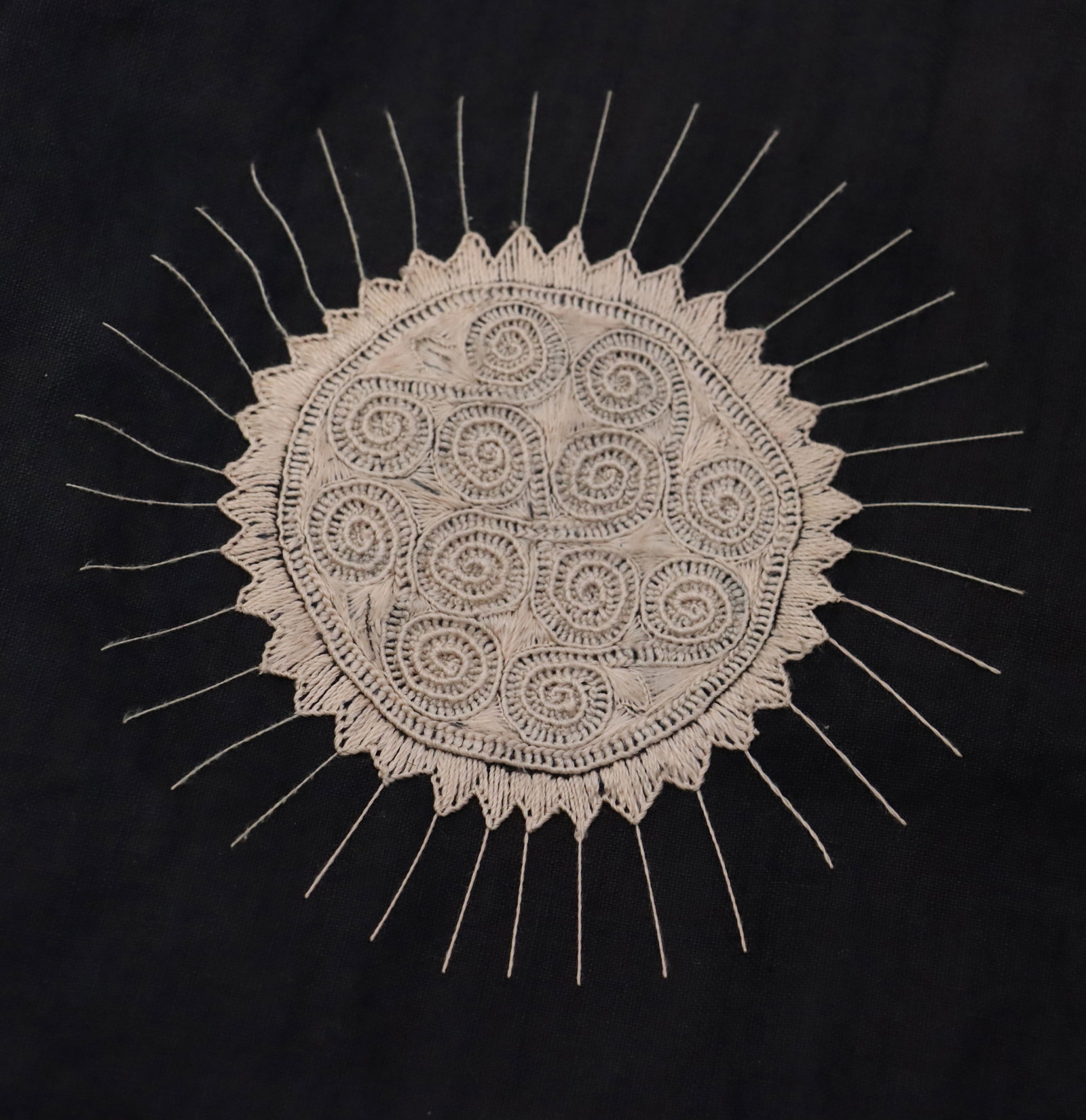 Small Asian Hmong Embroidered jacket - 6