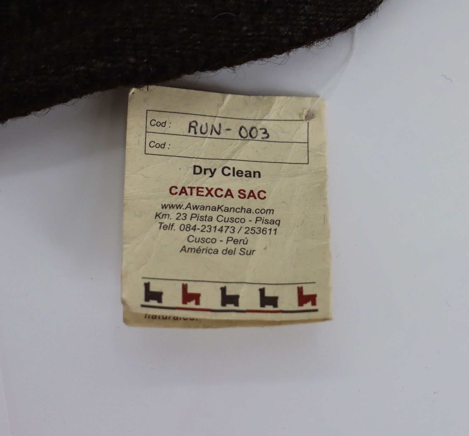 (2) Peruvian Hand Woven Textiles - 7