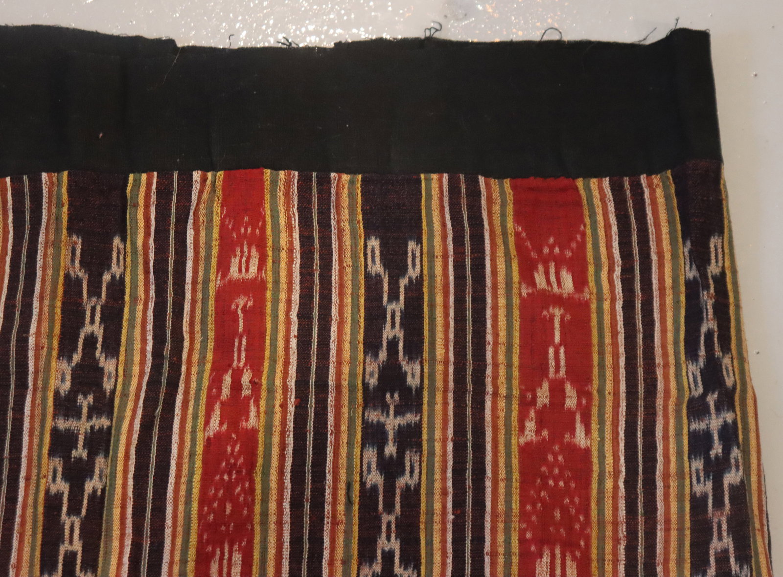 Southeast Asian Ikat Tai Lue Handwoven Skirt - 6