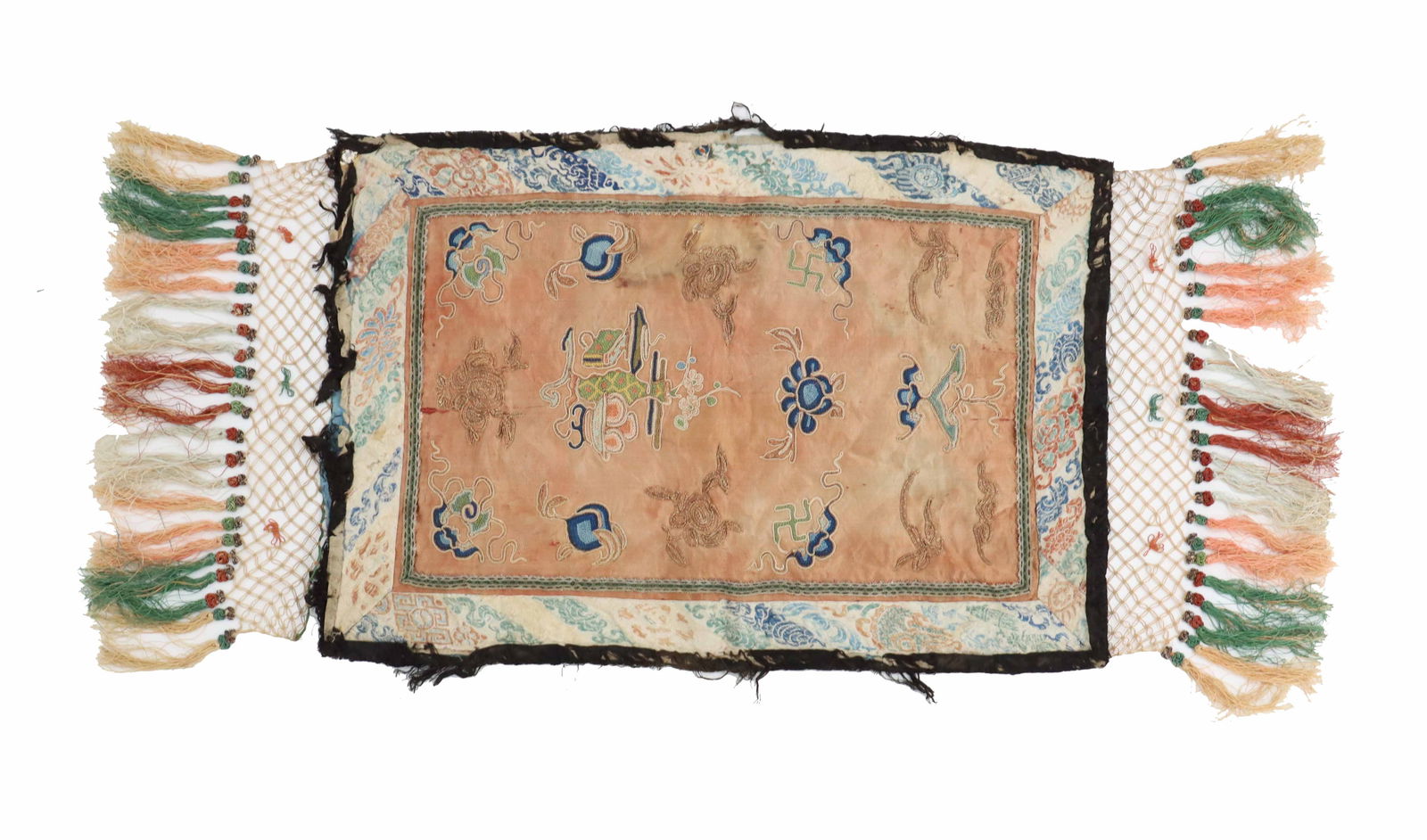 Antique Chinese Silk Embroidery Panel (1 of 13)